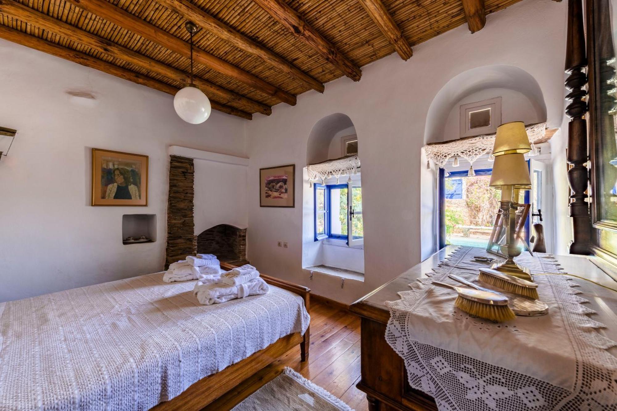 Anezas Mansion Stone-Built Traditional Villa Khónias المظهر الخارجي الصورة