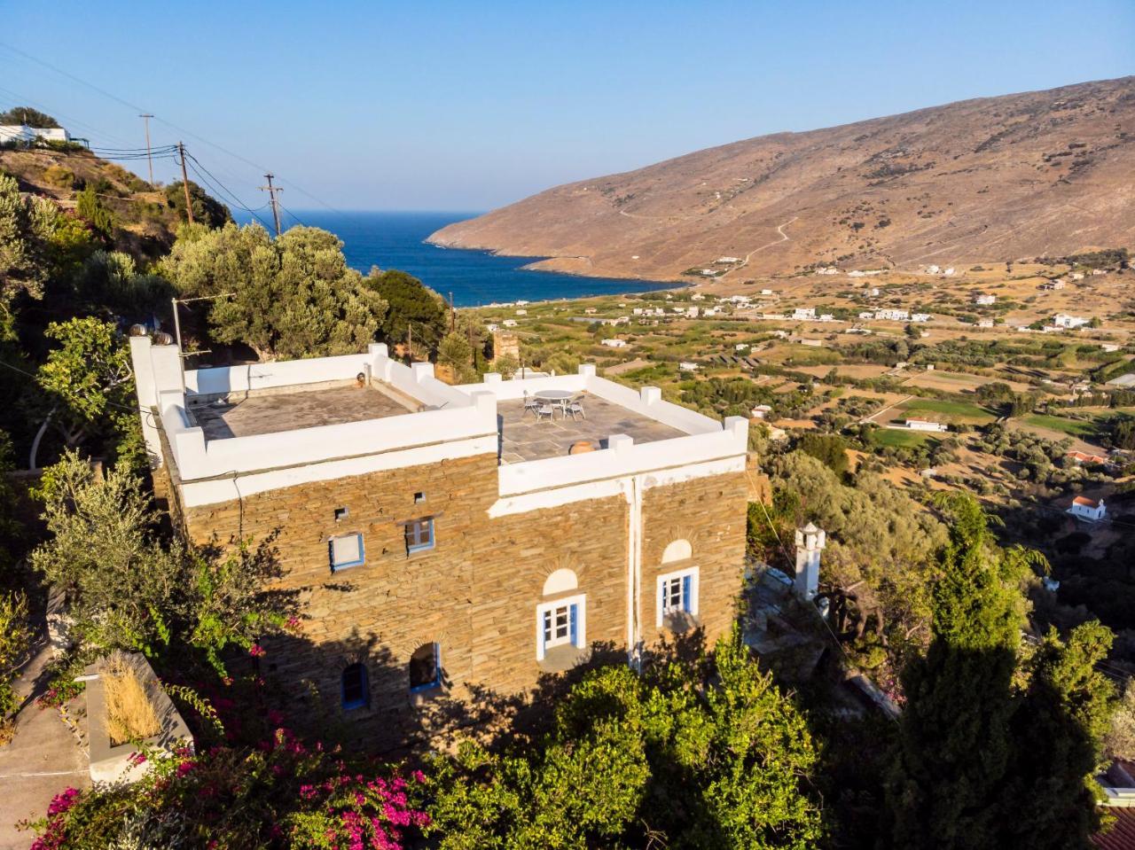 Anezas Mansion Stone-Built Traditional Villa Khónias المظهر الخارجي الصورة