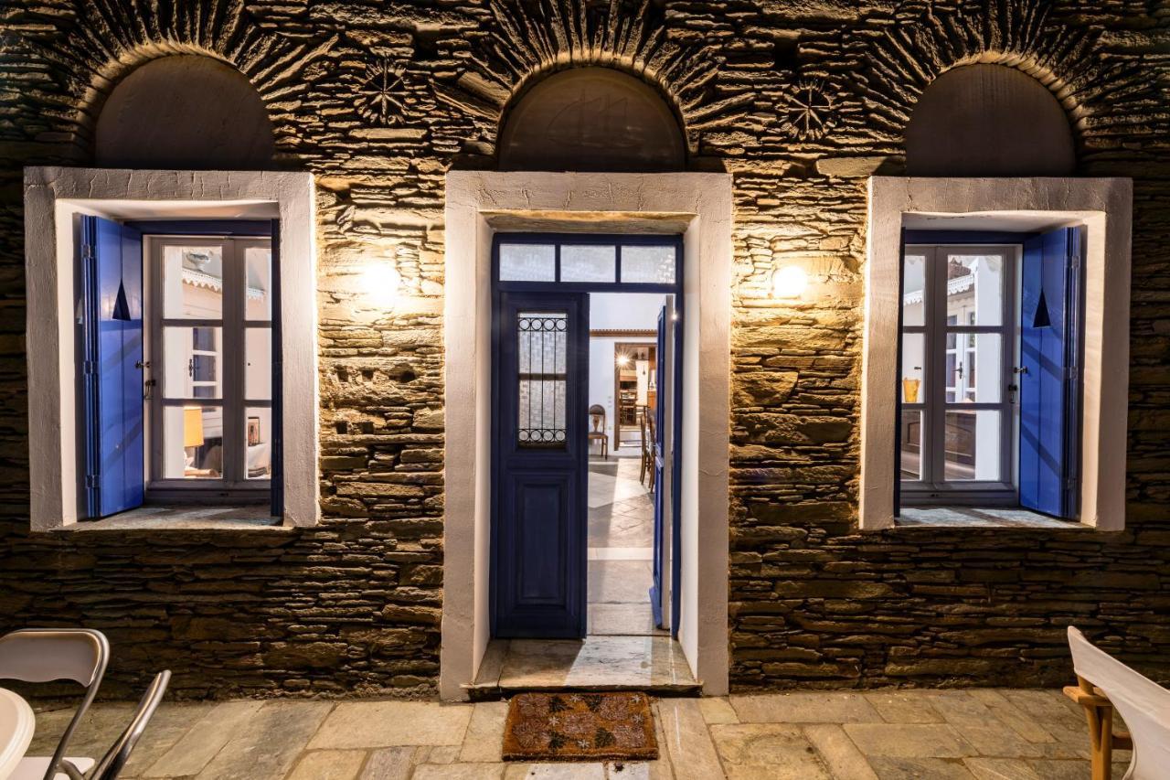 Anezas Mansion Stone-Built Traditional Villa Khónias المظهر الخارجي الصورة